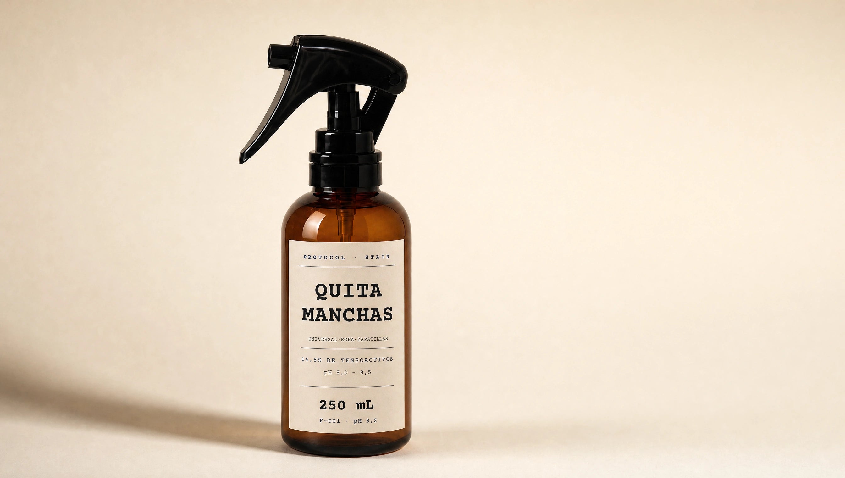 Protocol Stain quitamanchas 250 mL — envase ámbar PET